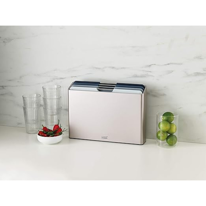 Набір обробних дощок 4 предмети Сіро-блакитний Folio Joseph Joseph