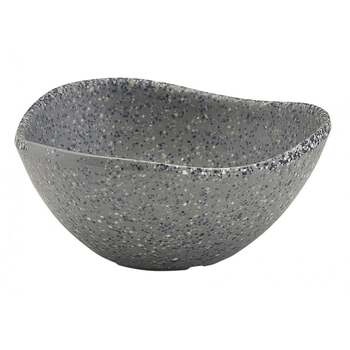 Соусник меламіновий 7.3*3.7 см, 70 мл, трикутний, сірий, GenWare