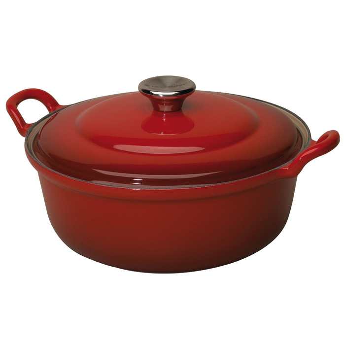 Каструля / жаровня 20 см, вишневий Le Creuset