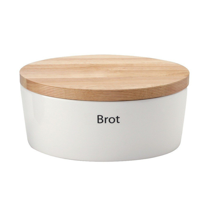 Ємність для зберігання хліба з кришкою, середня 30 x 23 см Continenta