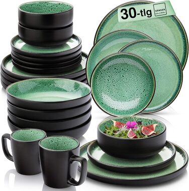 Кам&39яні миски для пасти, 6 предметів, набір мисок для пасти на 6 осіб, набір мисок, придатний для миття в посудомийній машині та мікрохвильовій печі, велика багатофункціональна миска темно-сірого кольору 750 мл VALUE COLLECTION (Грінвіч, комбінований на