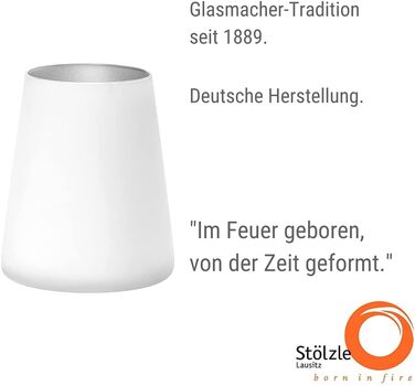 Набір склянок 380 мл, 6 предметів, білий/сріблястий Power Stölzle Lausitz