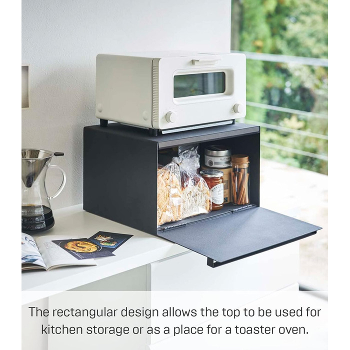 Хлібниця 40 х 32 х 24 см чорний YAMAZAKI