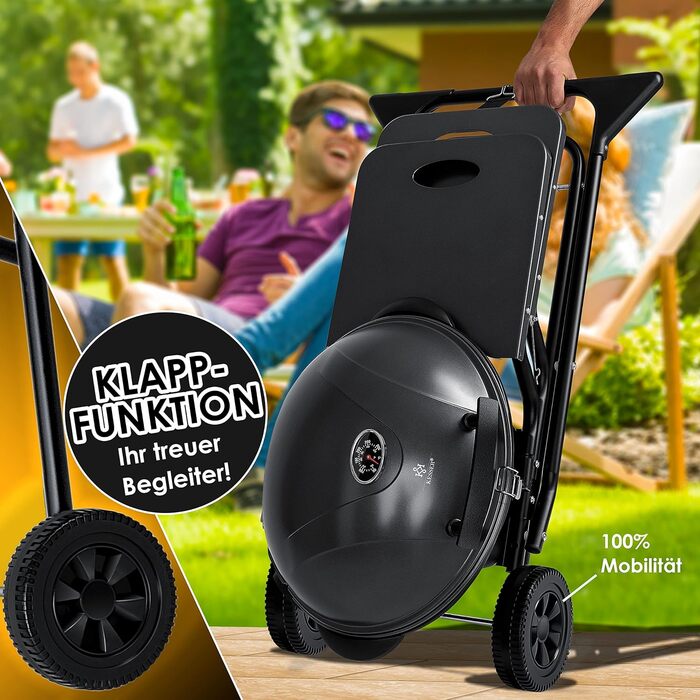 Электрический гриль 2 в 1 2400 Вт KESSER