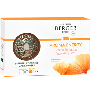 Дифузор для автомобіля Maison Berger Paris з ароматом AROMA ENERGY