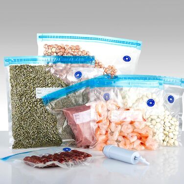 Вакуумні пакети 12 пакетів 30 x 34 см INQUIRLLY