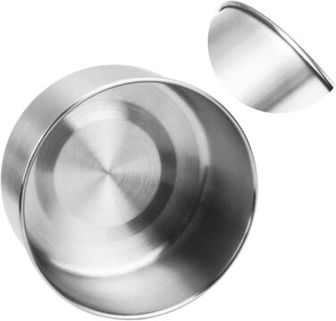 Набір з 3 металевих контейнерів для зберігання продуктів 50, 100, 200 мл Viwanda