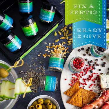 Подарунковий набір спецій ручної роботи, 24 спеції з усього світу (набір) - Літній подарунок та ідеальний подарунок для барбекю Новий дім, вітання, одужання, 24 предмети (1 упаковка) (5 предметів (1 упаковка)), 24 -