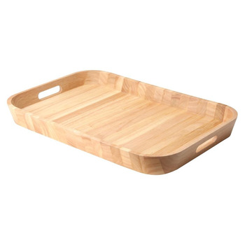 Піднос, каучукове дерево 46 x 33 см Continenta