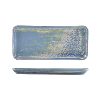 Блюдо прямоугольное 27х12,5 см, Terra Porcelain Seafoam, GenWare
