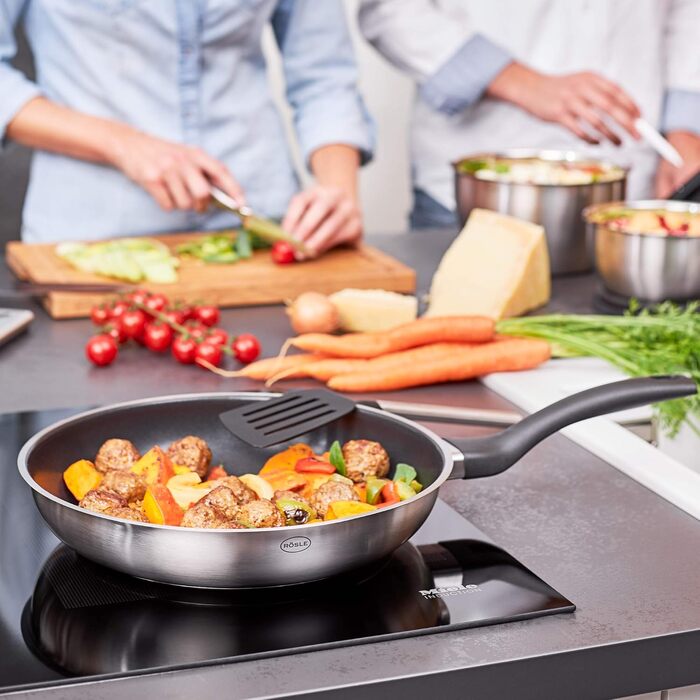 Сковорода 28 см з антипригарним покриттям ProPlex Basic Line Rosle