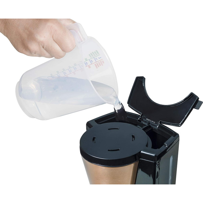 Кавомашина з фільтром на 8 чашок кави 1 л 900 Вт Bestron