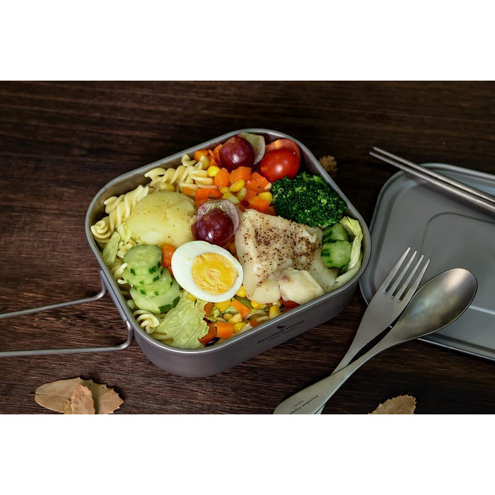 Титановая контейнер с крышкой 1 л Boundless Voyage