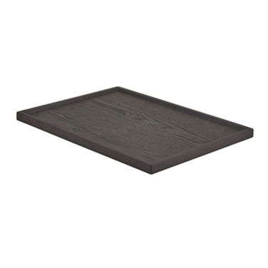 Піднос 34*25.5*1.5 см, Black Wood Veneer, GenWare