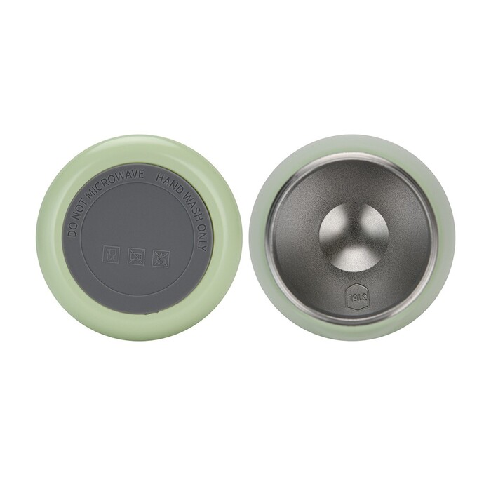 Термос Fissman 800 мл, колір зелений нержавіюча сталь (9863)