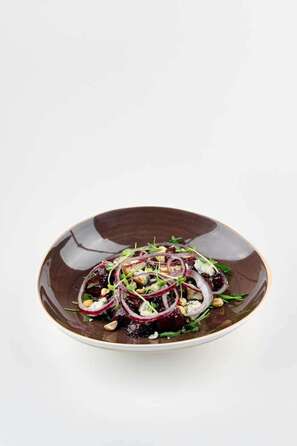 Тарілка глибока Ariane Twister Mokka 25 см AVCARN263012025