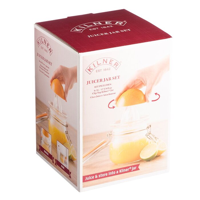 Банка з насадкою-соковижималкою 500 мл Kilner