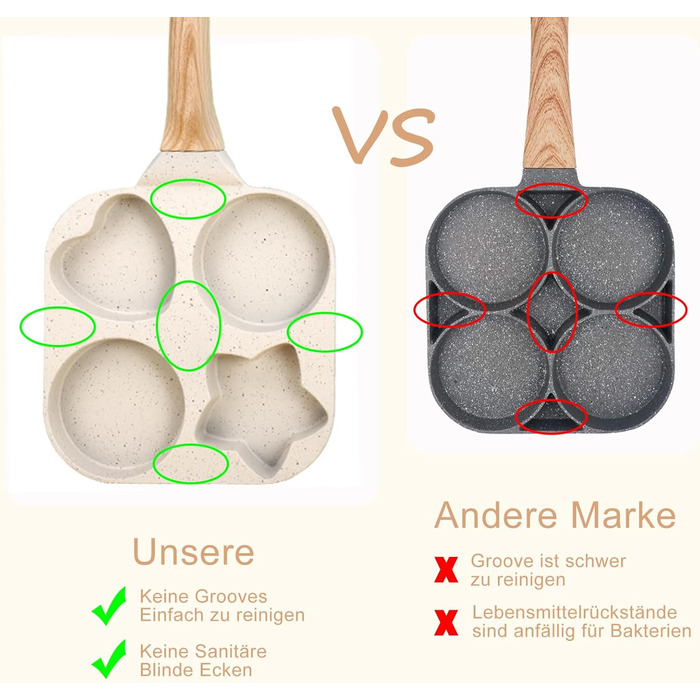 Сковорода для смажених яєць Justup