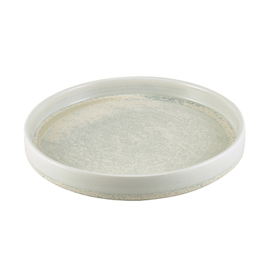 Презентаційна тарілка з бортиком 20.5*h 2.9 см, Terra Porcelain Pearl, GenWare