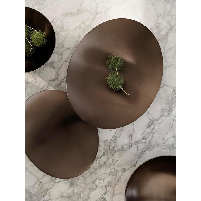 Блюдо плоске 42 см обпалений метал Ondea Blomus