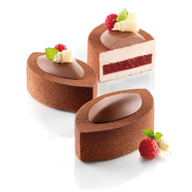 Kit Lovissimo Набір силіконових форм 5 шт.- 2 шт. SF121 - 140х75 mm, h 35 mm, 2 шт. SF122 - 132x67 m