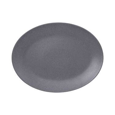 Тарелка овальная Rak Neofusion 36 см серая NFNNOP36GY