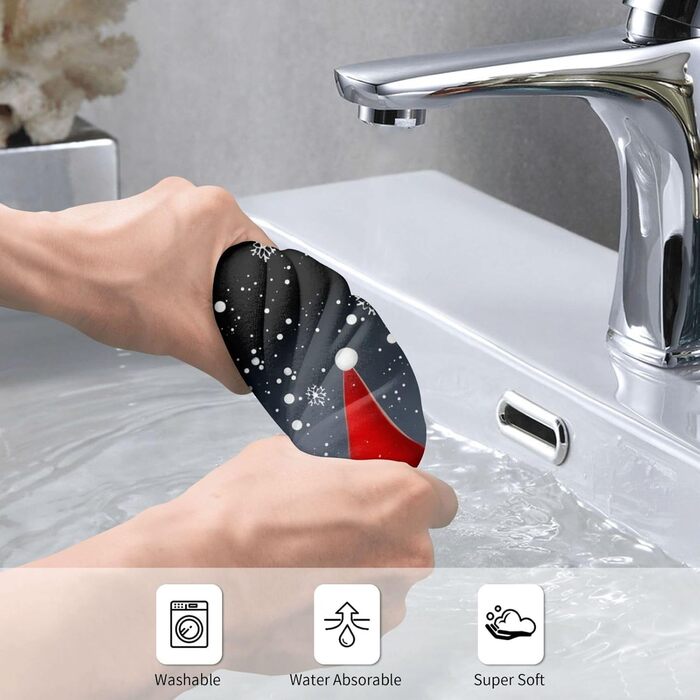 Різдвяний рушник 70 х 40 см Милий гном Ouqiuwa