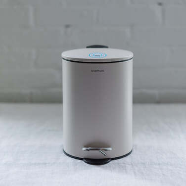 Відро для сміття з педаллю 3 л біле Tubo Blomus