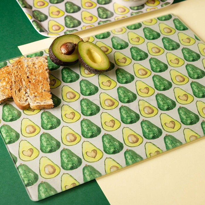 Дошка скляна CreativeTops Avocuddle, 40 x 30 см