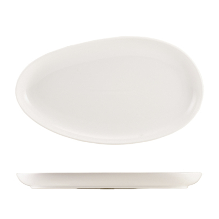 Тарілка овальна 29.5*17 см, Organic, GenWare