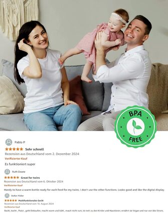 Підігрівач на 2 дитячих пляшечок KOSTTE