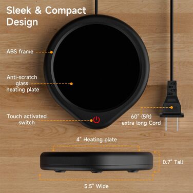 Підігрівач для кавових чашок Oracer