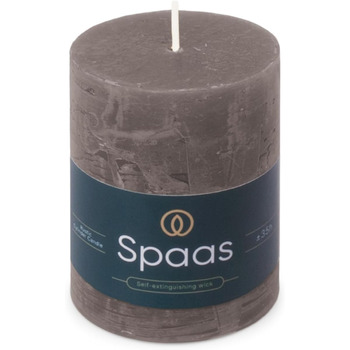 Свічка Spaas Rustic Pillar 70/95 мм 35 шт. - світло-рожева (темно-сіра)