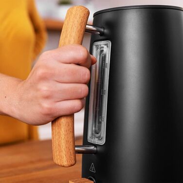 Чайник електричний 3000 Вт, 1,7 л чорний ThermoSense 400 Woody Cecotec