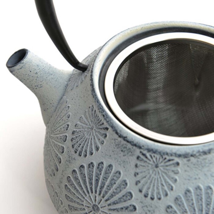 Чайник заварювальний чавунний BergHOFF, білий, 1100 мл