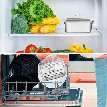 Ланч-бокс металевий 1,2 л WuGU