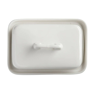 Маслянка з кришкой Maxwell & Williams EPICURIOUS, порцеляна, 17 х 12 х 11 см, 850 мл