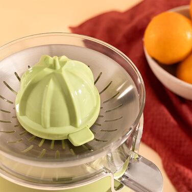 Соковижималка ручна електрична 1000 Вт, зелена Xqueeze RetroJuice 1000 Cecotec