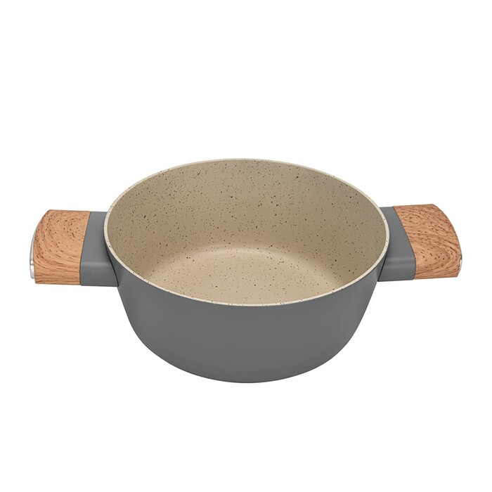 Кастрюля со стеклянной крышкой 20 см 2,24 л ARIA Fissman