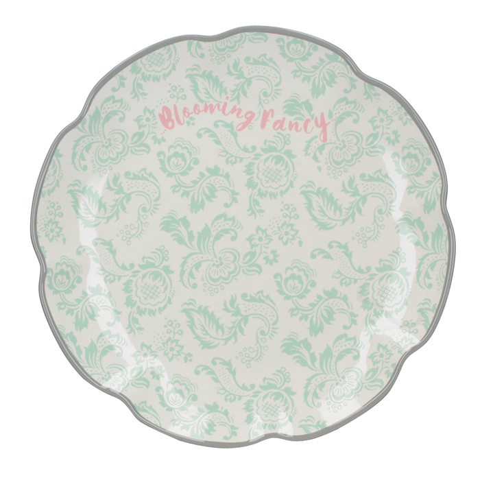Тарілка десертна CreativeTops BLOOMING FANCY Slogan, кераміка, діам. 20,5 см