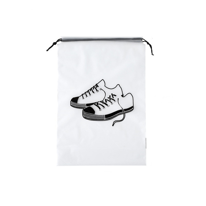 Сумка для обуви 29 х 43 см, прозрачная, водонепроницаемая Vialex