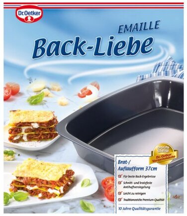 Форма для випічки лазаньї 37 х 32 см Back - Liebe Dr. Oetker