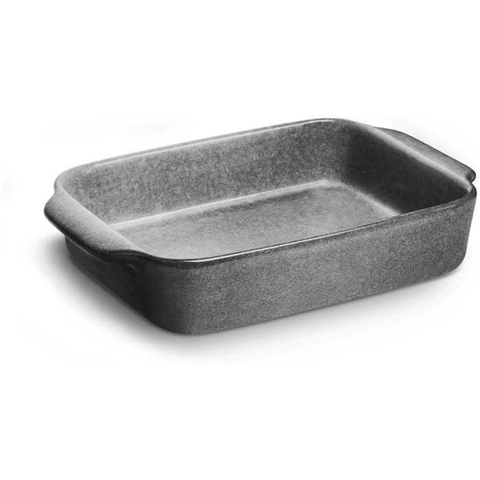 Керамическая форма для запекания Misty Cliff 36 x 26 см, керамогранитная форма для лазаньи, пирога с заварным кремом или тирамису (набор из 2 форм для запекания)