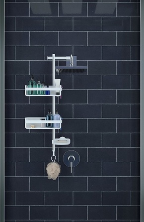 Організатор для душа 48х74,7х12,5 см білий Flipside Umbra