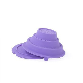 Ситечко для чаю з кришкою 9 см Fissman