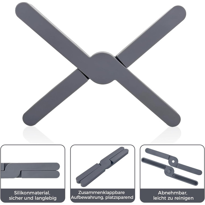 Силіконова підставка під гаряче 4 шт YunSchauen