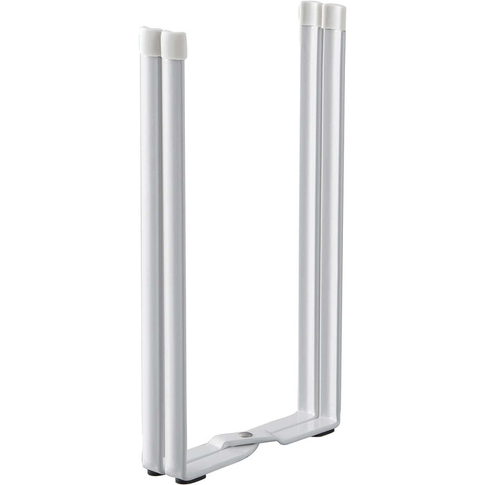 Багатоцільова кухонна сушарка Yamazaki Tower, тримач для пляшок, контейнер для органічних відходів, складний, сталевий, акрилова смола, H 26,5 см (білий)