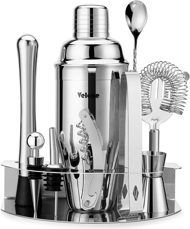 Набір шейкерів для коктейлів 10 предметів Velaze