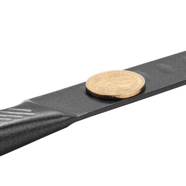 Нож для тонкої нарізки с виточками Fissman SHINAI graphite (2485)