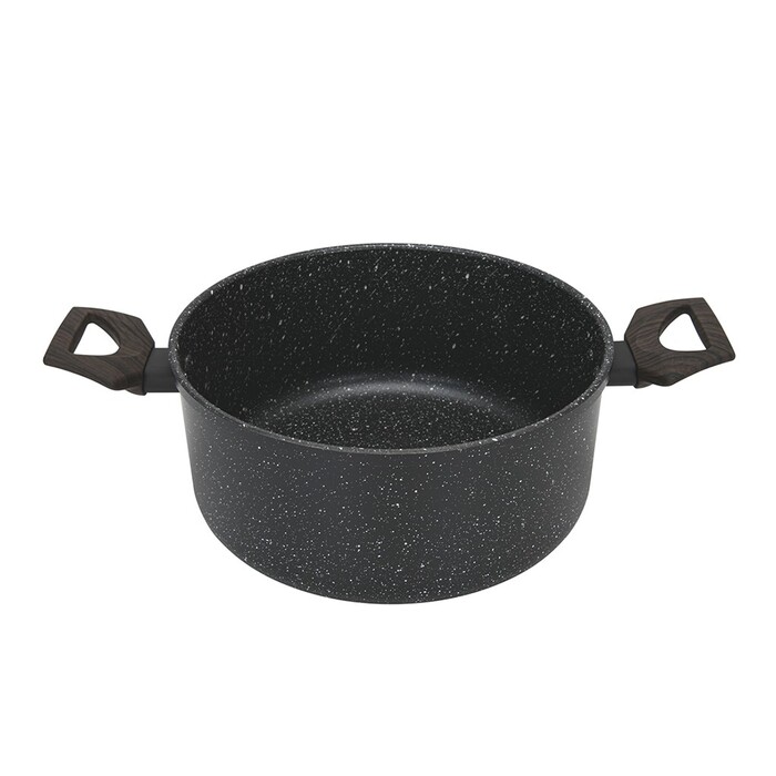 Каструля Fissman CARRIE 24x11 см/4,67л. зі скляною кришкою алюміній з антипригарним покриттям (14483)